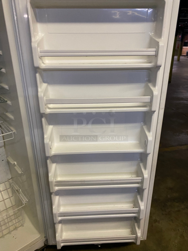 Summit Commercial Single Door Refrigerator! With Poly Coated Racks And Shelves! On Casters! Model: SCUR20 SN: 2007020792 120V 60HZ - Image 6 of 9