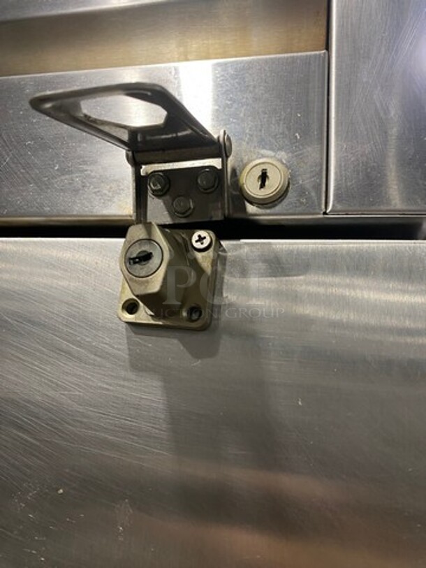 True Single Door Reach-In Freezer! With Poly Coated Racks! Solid Stainless Steel! On Casters! Model: T23F SN: 7713908 115V 60HZ 1 Phase - Image 7 of 11