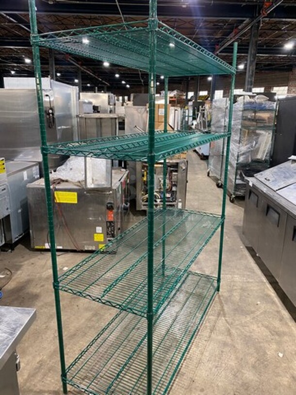 Metro 3 Tier Shelf! On Casters! BUYER MUST DISMANTLE! PCI CANNOT DISMANTLE FOR SHIPPING! PLEASE CONSIDER FREIGHT CHARGES! - Image 5 of 8