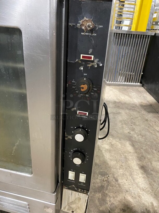Vulcan Commercial Double Deck Convection Oven! With View Through Doors! Metal Oven Racks! All Stainless Steel! On Casters! 2x Your Bid Makes One Unit! Model: SG1010B SN: 48043916 - Image 9 of 10