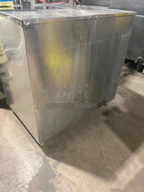 Commercial Worktop/Beverage Service Station! With Shelf Storage Space Underneath! All Stainless Steel! On Legs! - Image 3 of 7