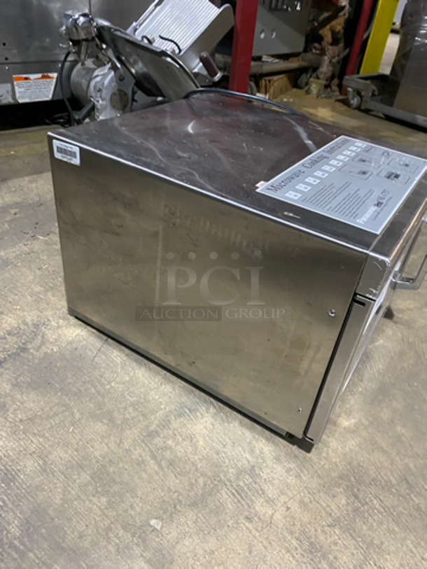 Panasonic Commercial Countertop Microwave Oven! All Stainless Steel! With View Through Door! Model: NE17521 SN: 6A53160161 208/230V 60HZ 1 Phase - Image 3 of 8
