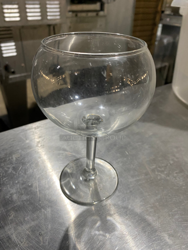 Bowl Wine Glasses! Includes Poly Cup Crate! 2x Your Bid! - Image 3 of 6