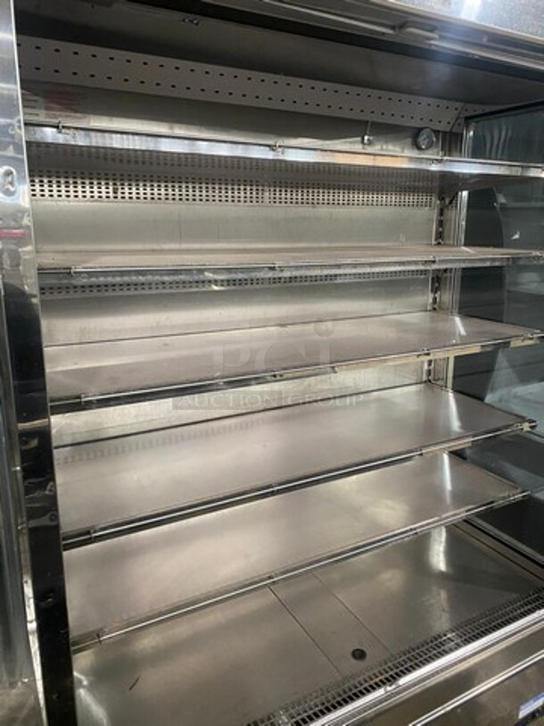 Langer Grab N'Go Open Refrigerated Display Cooler Merchandiser! With Night Cover! - Image 5 of 9