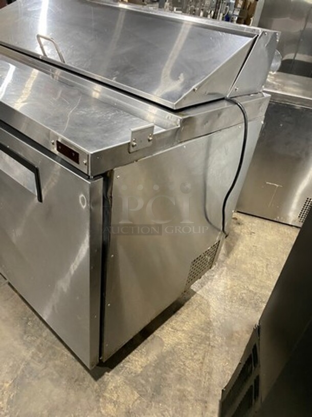 Kelvinator Commercial Refrigerated Sandwich Prep Table! With 2 Door Underneath Storage Space! Poly Coated Racks! All Stainless Steel! On Casters! Model: KCST4812 115V 60HZ 1 Phase - Image 2 of 10
