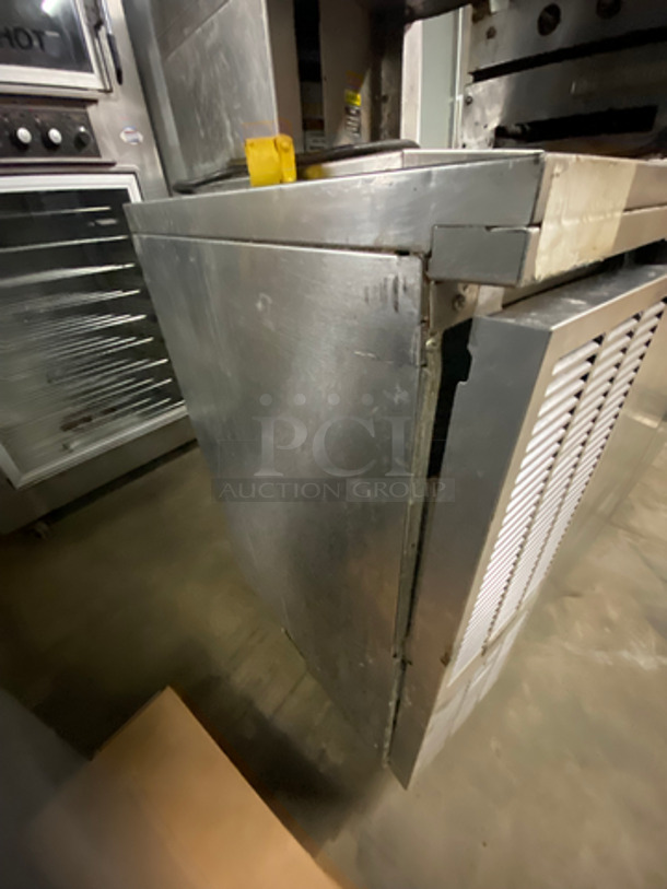 Perlick Commercial 2 Door Bar Back Cooler! Solid Stainless Steel! NOT TESTED! Model: BS60 SN: 654035 115V 60HZ 1 Phase - Image 3 of 7