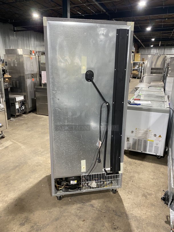  Kelvinator Commercial Stainless Steel Single Door Reach In Freezer! On Commercial Casters! MODEL: KCBM180FQYB SN: WB91149734 115 Volts, 1 Phase - Image 3 of 7