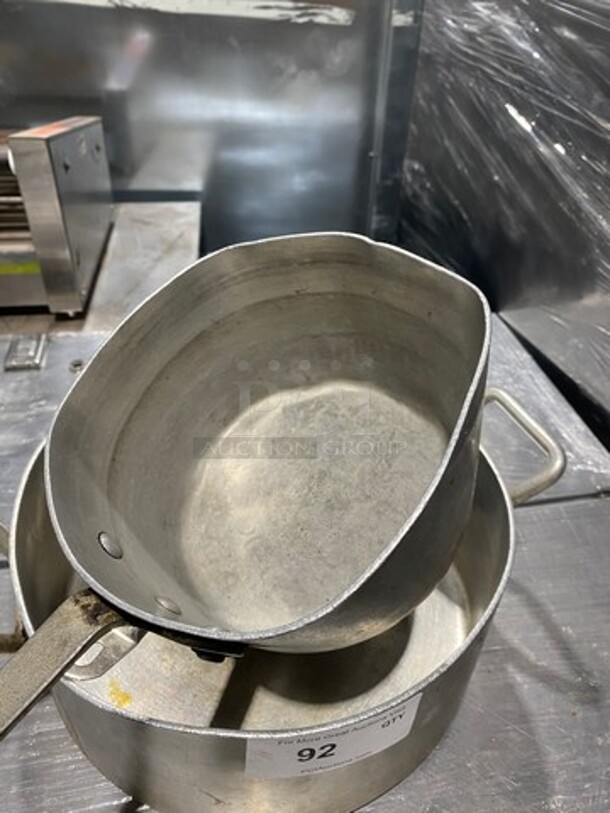 ALL ONE MONEY! MISCELLANEOUS! Saucepans And Stock Pot! With Handles! - Image 9 of 11