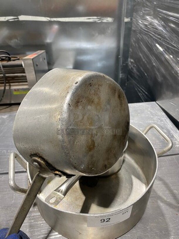 ALL ONE MONEY! MISCELLANEOUS! Saucepans And Stock Pot! With Handles! - Image 11 of 11