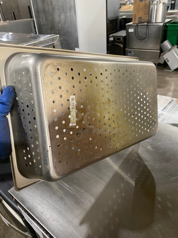 Commercial Full Size Perforated Steam Table/Hotel Pan! - Image 3 of 4