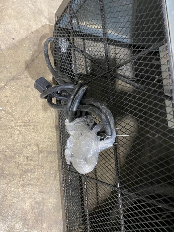 Central Commercial 2 Door Reach In Cooler Merchandiser! With View Through Doors! With Poly Coated Racks! Model: 69K112HC SN: 20020313 115V 60HZ 1 Phase - Image 8 of 8
