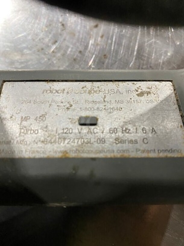 Robot Coupe Handheld Immersion Blender! DOES NOT POWER ON! Model: MP450 - Image 4 of 6