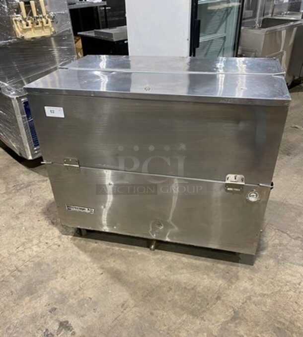 Beverage Air Single Side Access Milk Cooler! Stainless Steel! On Casters! Model: SM49N SN: 3213150 115V 1 Phase - Image 1 of 7