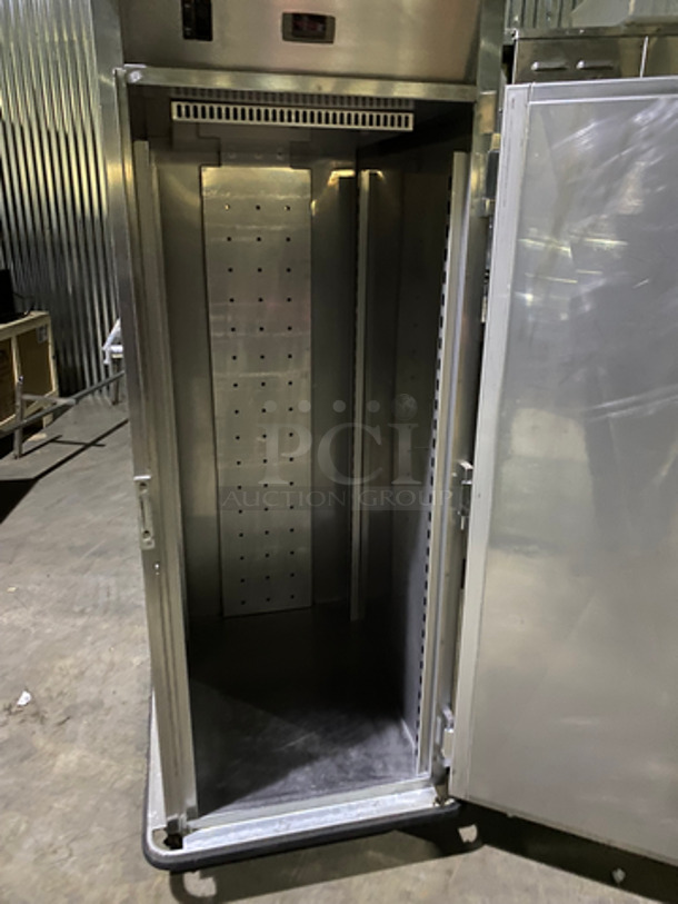 SWEET! FWE Single Door Electric Powered Food Warming Cabinet! Solid Stainless Steel! On Casters! Model: TST16CHP SN: 133820301 120V - Image 5 of 8