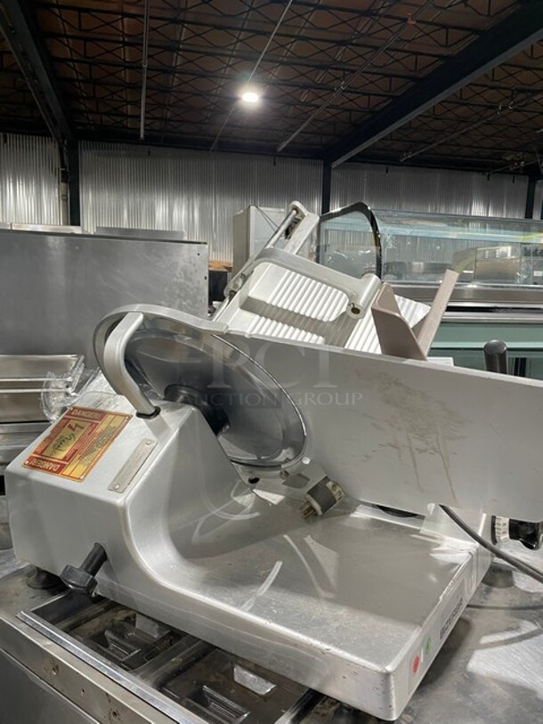 WOW! Bizerba SE12 Commercial Countertop Meat Slicer! All stainless Steel! 120V 1PH! SN: 10173667! - Image 2 of 6