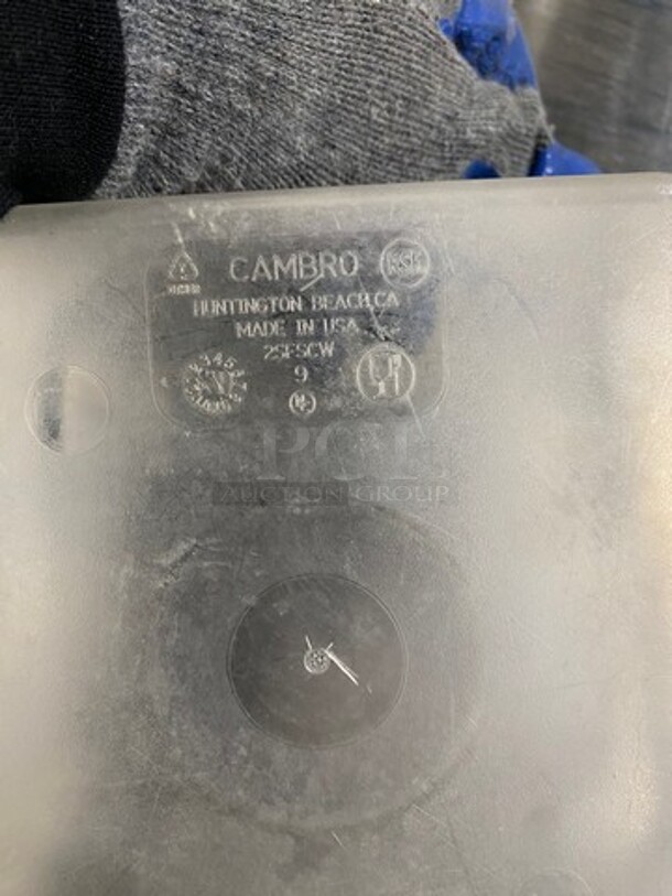 Cambro Clear Poly Food Containers! 9x Your Bid! - Image 7 of 7