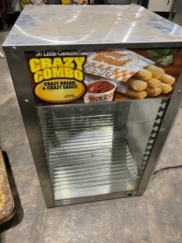 Wisco Commercial Countertop Food Warming Display Case! With Metal Racks! Glass All Around Showcase Style! Model: 925W073 SN: 2059 120V - Image 2 of 7