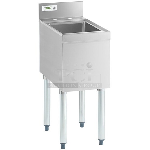 BRAND NEW SCRATCH AND DENT! Regency 600UHS2112 1 Bowl Underbar Hand Sink - 21" x 12" - Image 1 of 8