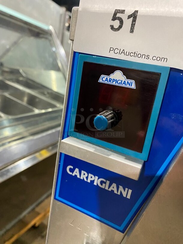 Carpigiani Commercial Floor Style Ice Cream Batch Freezer! All Stainless Steel! Model LABO2030C Serial 447289! On Casters! - Image 8 of 10