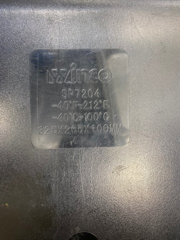 Winco Clear Poly Food Containers! 2x Your Bid! - Image 6 of 6