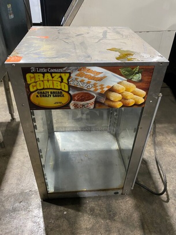 Wisco Commercial Countertop Food Warming Display Case! Glass All Around Showcase Style! Model: 00925W073 SN: 1501 120V - Image 2 of 8