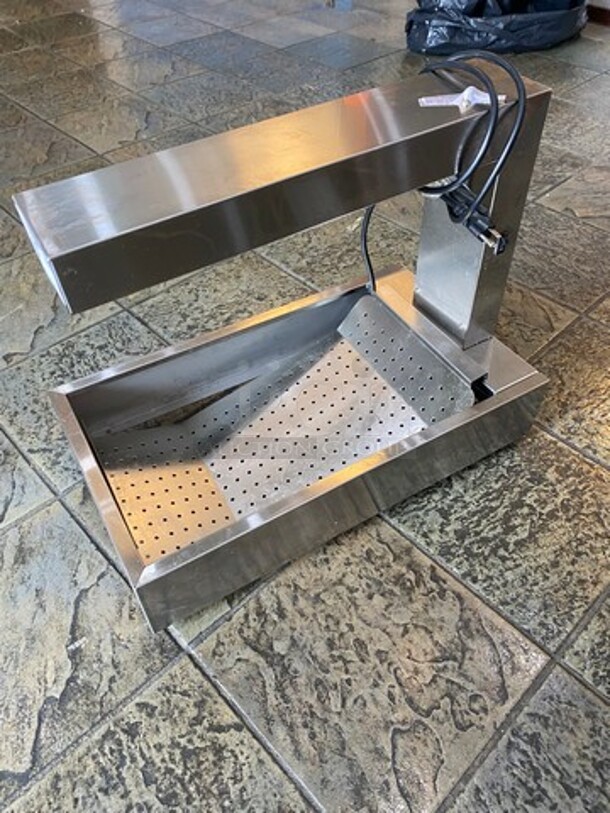 LATE MODEL! 2021 Vevor Commercial Countertop French Fry Warmer/ Dump Station! All Stainless Steel! WORKING WHEN REMOVED! Model: HCW620 - Image 2 of 8