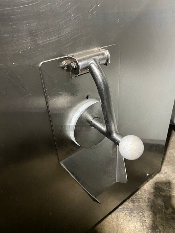 FAB! Carpigiani Commercial Floor Style Gelato Cream Cooker/Pasteurizer! All Stainless Steel! Model PASTOCREMA 55 Serial 387735! 220V 3 Phase! On Casters! - Image 5 of 11