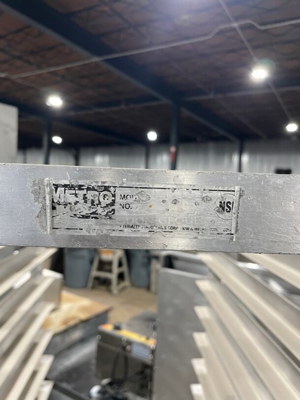 Metro Heavy Duty Commercial 20 Pan Transport Rack! On Casters! - Image 8 of 8