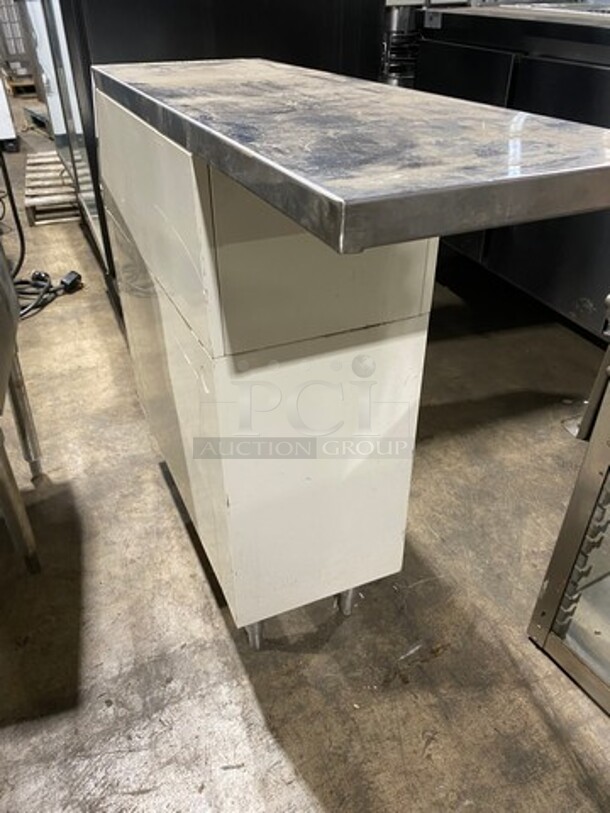 In Cabinet Trash Can Shell! On Legs! - Image 4 of 6