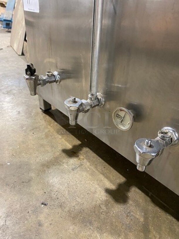 Cecilware Commercial Countertop Automatic Dual Coffee Urn! All Stainless Steel! On Legs! Model: MB1 120V - Image 8 of 11