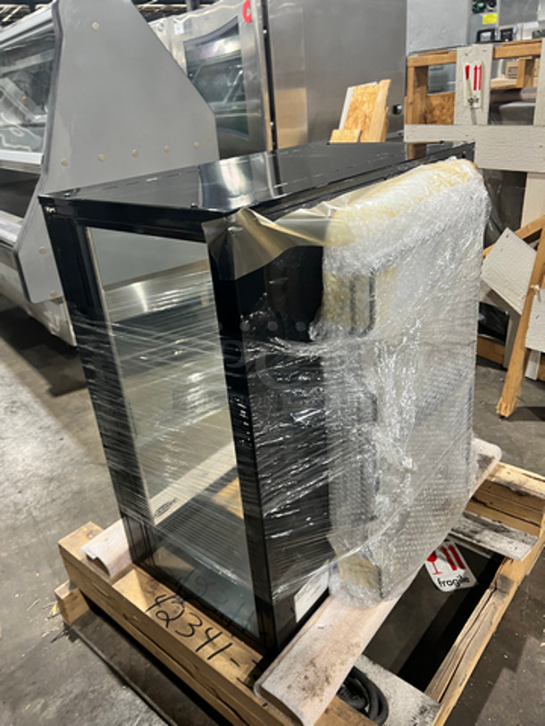 NICE! NEW! ON THE CRATE! Federal Industries Commercial Countertop Dry Case Merchandiser! With View Through Doors And Sides! With Racks! Model: SB28SS 120V 60HZ 1 Phase - Image 3 of 6