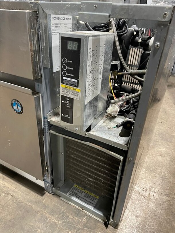 Hoshizaki Commercial Ice Making Machine! All Stainless Steel! Model IM200BAC Serial L00693G! 115V 1Phase! - Image 7 of 9