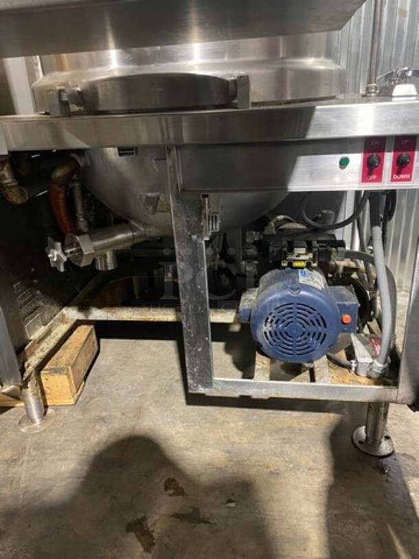 Southbend Commercial Direct Steam Powered 40 Gallon Tilt Kettle! All Stainless Steel! Model DMT40 Serial 903583KK0894! On Legs! GOES WELL WITH LOT #47!!! - Image 11 of 11