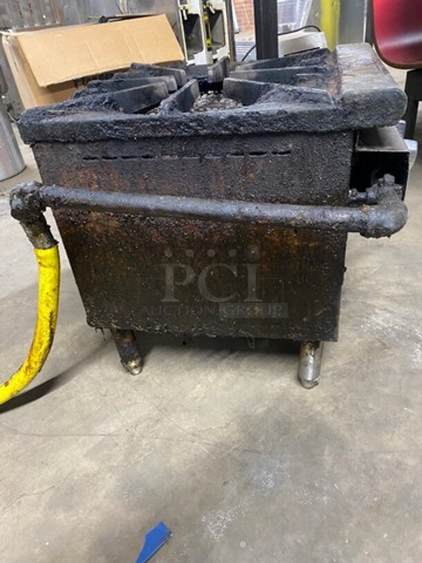 Commercial Countertop Gas Powered Single Burner Stock Pot Range! On Small Legs! - Image 2 of 8