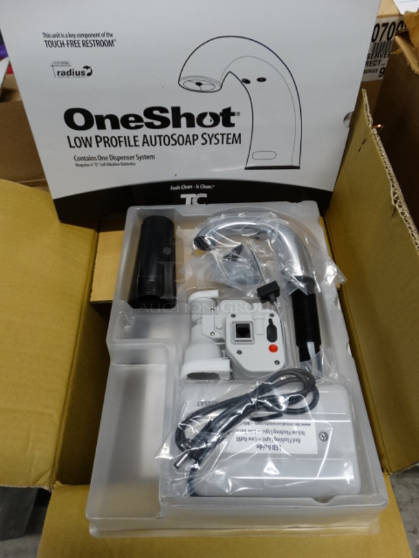 BRAND NEW IN BOX! 4 OneShot Auto Soap Dispensing System.