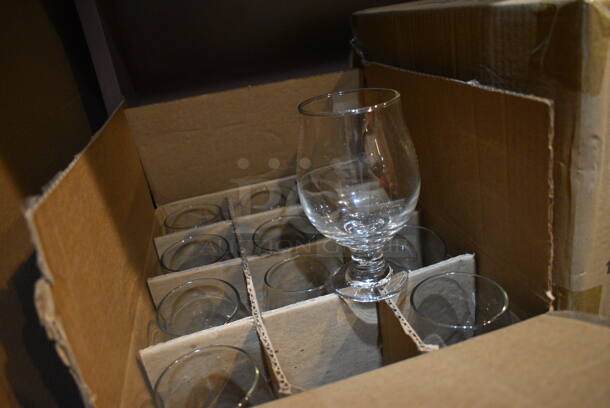 2 Boxes of 12 BRAND NEW Libbey 3817 Belgian Beer Glasses. 3x3x5. 2 Times Your Bid! (glass room - off of bar area) - Image 3 of 4