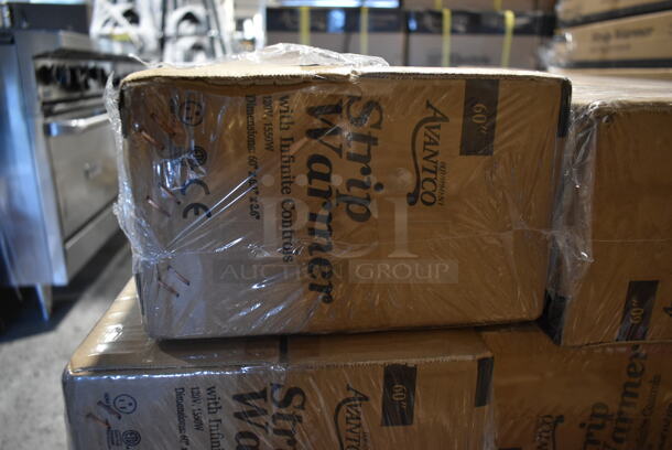 PALLET LOT of 20 BRAND NEW SCRATCH AND DENT! Avantco 177SW60INCP Stainless Steel Commercial 60" High Wattage Strip Warmer with Infinite Controls. Stock Picture Used as Gallery. 20 Times Your Bid! - Image 5 of 5
