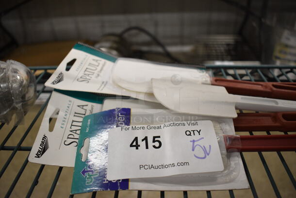 5 Various BRAND NEW! Poly Scraping Spatulas. Includes 14". 5 Times Your Bid! - Image 2 of 3