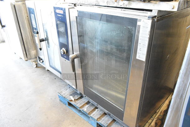 2021 Rational LM100EE Stainless Steel Commercial Electric Powered iCombi Convection Oven w/ Box of Piping. 440/480 Volts, 3 Phase. - Image 7 of 9