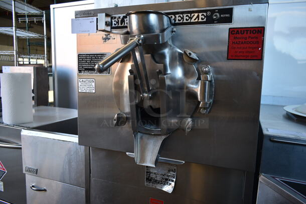 Electro Freeze FT-1 Stainless Steel Commercial Floor Style Batch Freezer on Commercial Casters. 230 Volts, 3 Phase.  - Image 6 of 7