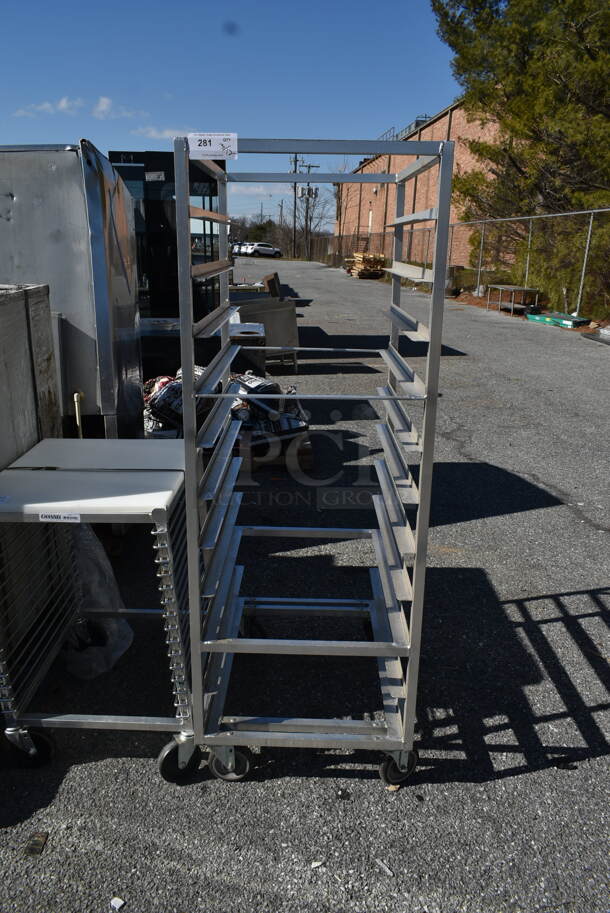 BRAND NEW! Channel 447A6 Metal Commercial Pan Transport Rack on Commercial Casters.  - Image 1 of 5