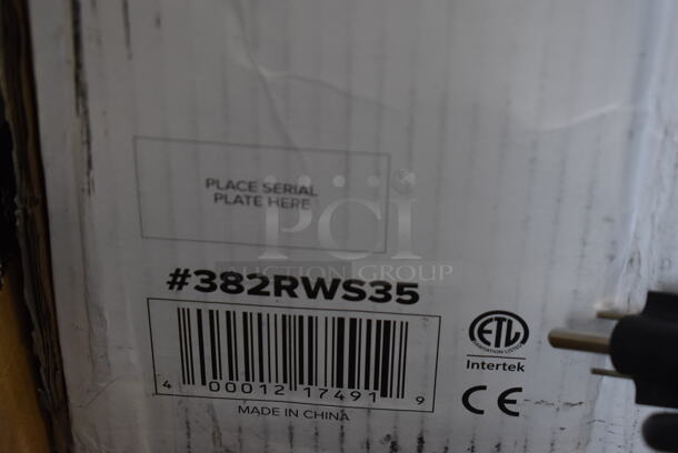 BRAND NEW IN BOX! Carnival King 382RWS35 Stainless Steel Commercial Countertop Condiment Warmer w/ Pump. 120 Volts, 1 Phase. 8x15x17. Tested and Working! - Image 6 of 7