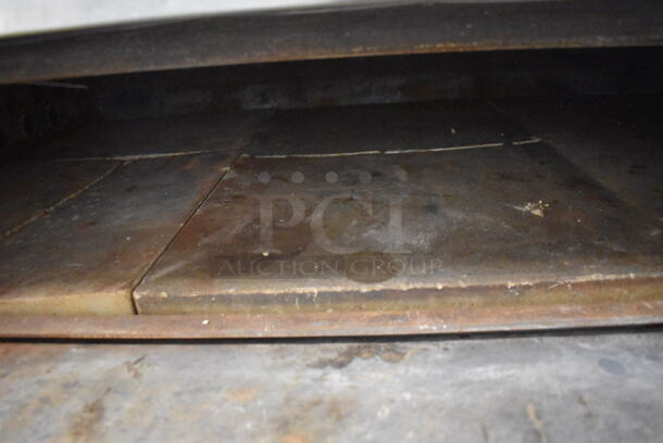 2 Bakers Pride Y600 Stainless Steel Commercial Natural Gas Powered Single Deck Pizza Ovens w/ Cooking Stones. 120,000 BTU. 78x43x67. 2 Times Your Bid! - Image 10 of 12