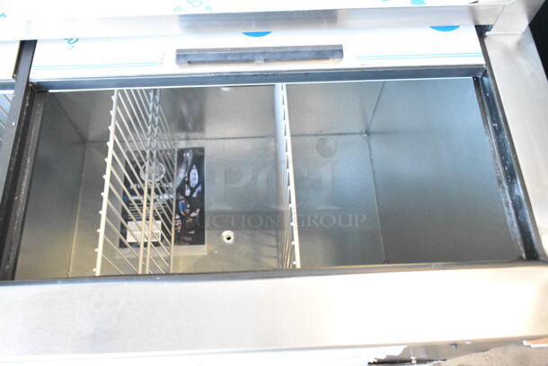 BRAND NEW SCRATCH AND DENT! Beverage Air DW49HC-B-29 50" Black Frosty Brew Deep Well Bottle Cooler. 115 Volts, 1 Phase. Tested and Working! - Image 6 of 8