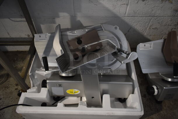 Bizerba SE 12 Metal Commercial Countertop Meat Slicer. 120 Volts, 1 Phase. Tested and Working!