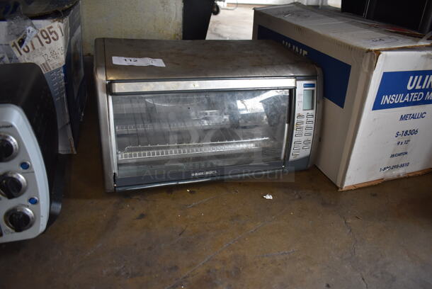Black & Decker Metal Countertop Microwave Oven. 120 Volts, 1 Phase. 19x12x10 - Image 3 of 9