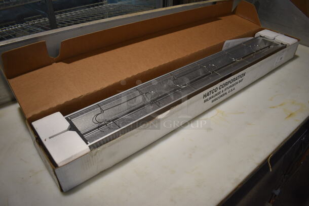 BRAND NEW IN BOX! Hatco GRAH-48 Stainless Steel Commercial Heat Strip. 120 Volts, 1 Phase. 48x6x2.5