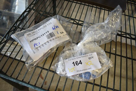 2 BRAND NEW SCRATCH AND DENT! Items; HPRPC13113 Metro RPC13-113 Thermostat and 5093346095 Sloan 3345095 Electronic Override Button Repair Kit for Royal Water Closet Flushometers. 2 Times Your Bid!