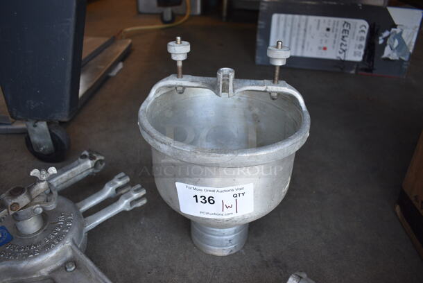Belshaw Type B Metal Commercial Dough Dropper w/ Hopper. Goes GREAT w/ Item 135! 14x7x21, 9.5x9.5x13.5 - Image 4 of 6