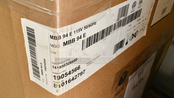 BRAND NEW IN CRATE! Micro Matic MBB 94 E Stainless Steel Commercial 3 Door Back Bar Cooler. 115 Volts, 1 Phase.  - Image 3 of 3